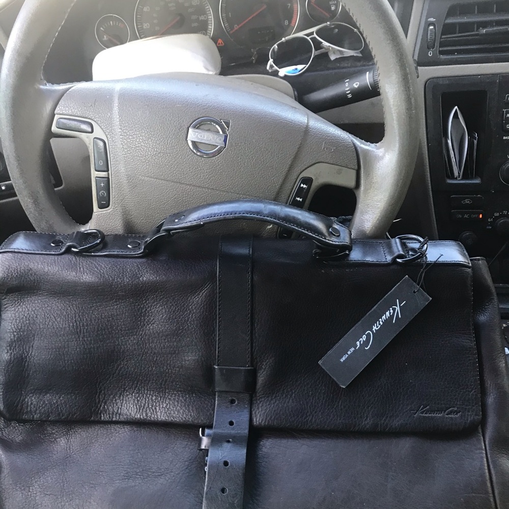Brand new  Kenneth Cole  butter leather